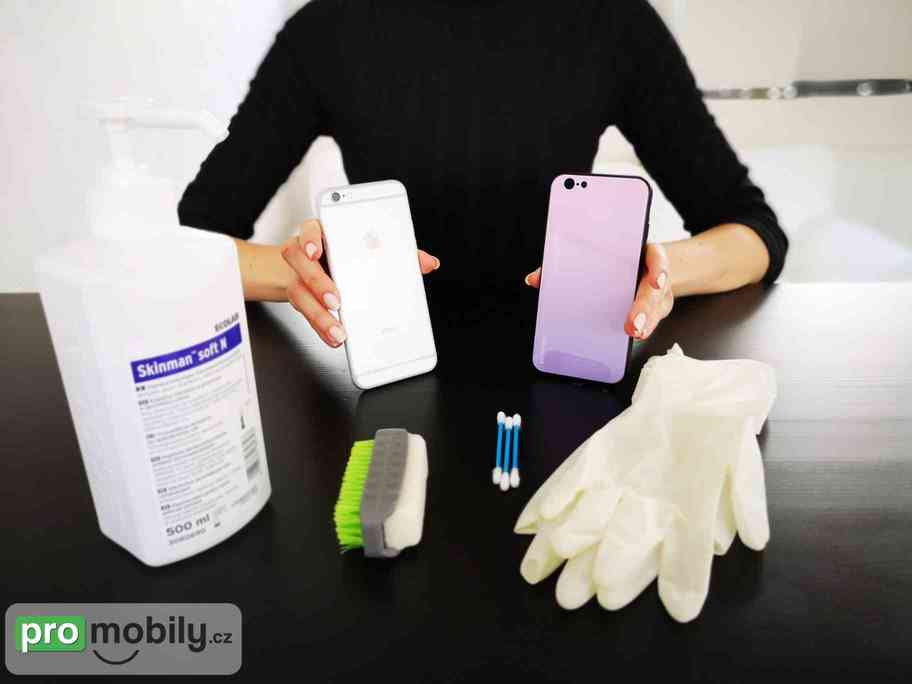 dezinfekce mobilu